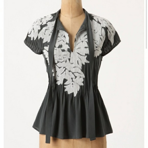 | Anthropologie | Project Alabama Iced Foliage Top - Picture 2 of 3